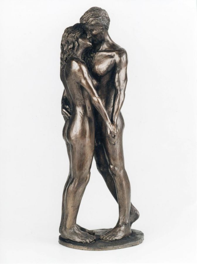 Skulptur - Der Kuss